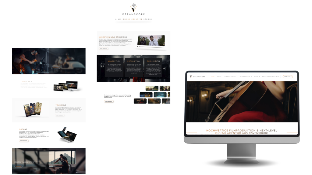 Referenz Website von Dreamscope