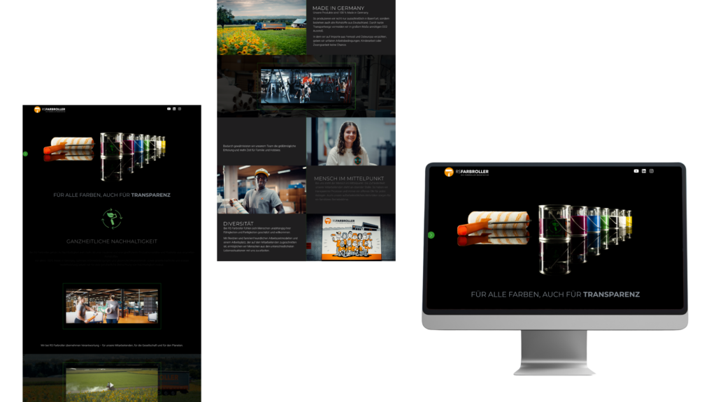 Website Vorschau nachhaltiger-farbroller